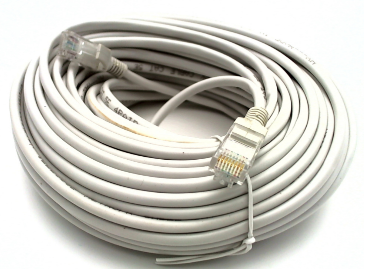 Інтернет мережевий LAN кабель патч-корд HX CAT 5E 25 метрів Сірий HXCAT5E20 фото
