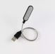 Гибкая мини лампа метал USB LED ABC холодный свет 1739728755 фото 1