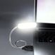 Гнучка мінілампа метал USB LED ABC холодне світло 1739728755 фото 5