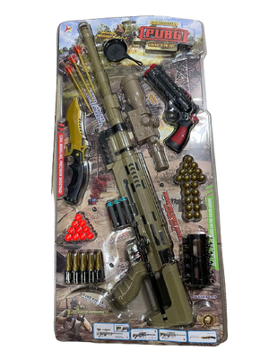 Великий Ігровий набір зброї PUBG Гвинтівка ABC Пабг GGPUBG12 фото