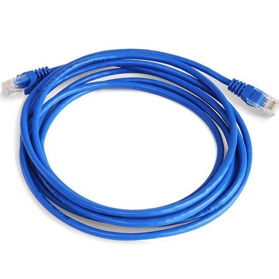 Інтернет мережевий LAN кабель патч-корд HX CAT 5E 5 метрів Синій HXCAT5E3 фото