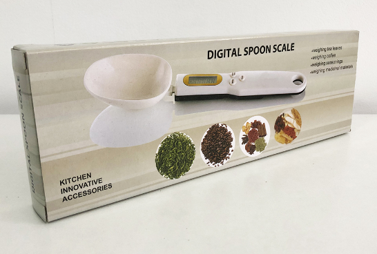 Електронна ложка з вагами Digital Spoon Scale Салатова DIGSPOSCAS фото