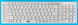 Беспроводная клавиатура+мышь Dellta Computer DC-419 Белый DCDC419W фото 4