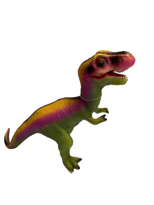 Большой Динозавр Тиранозавр радужный ABC DINOMEGAABC73CM фото