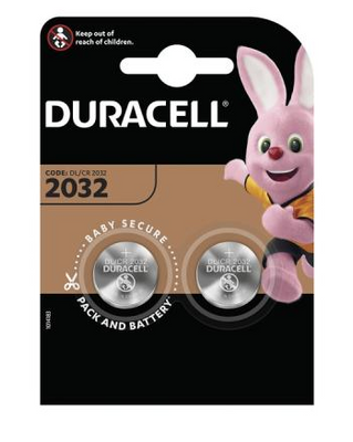 Батарейка литиевая Duracell DL2032/CR2032 (2 шт.) DURACELL2032 фото