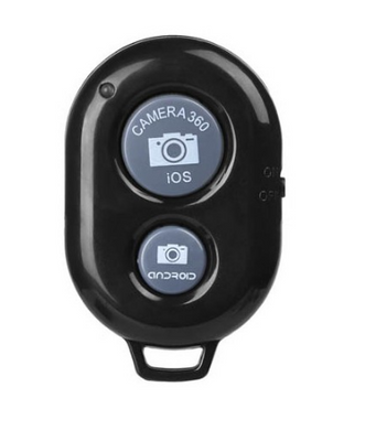 Універсальний Bluetooth пульт кнопка для селфі I Shutter Чорний ISHUTTERB фото