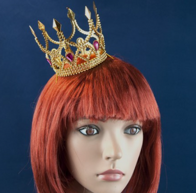 Корона Принцеси пластикова (золото) ABC KGU-3833 фото