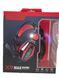 Ігрові навушники з мікрофоном і LED-підсвіткою FIRECAM X-9MAX чорні/червоні X-9MAX фото 5