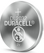 Батарейка литиевая Duracell DL2032/CR2032 (2 шт.) DURACELL2032 фото 2