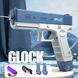 Водяний пістолет Glock електричний, заряджання USB + Великий магазин Синій ABC 1877285794 фото 3