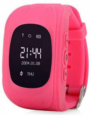 Дитячий смарт-годинник з GPS-трекером Smart Baby Watch G300 Рожевий SBWG300P фото