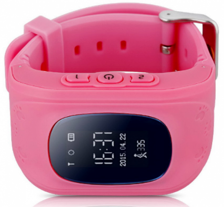 Детские смарт-часы с GPS трекером Smart Baby Watch G300 Розовые SBWG300P фото