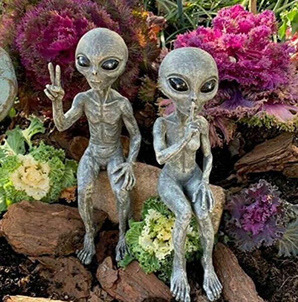 Статуї декоративні інопланетяни зі смоли ABC 1840097571 фото