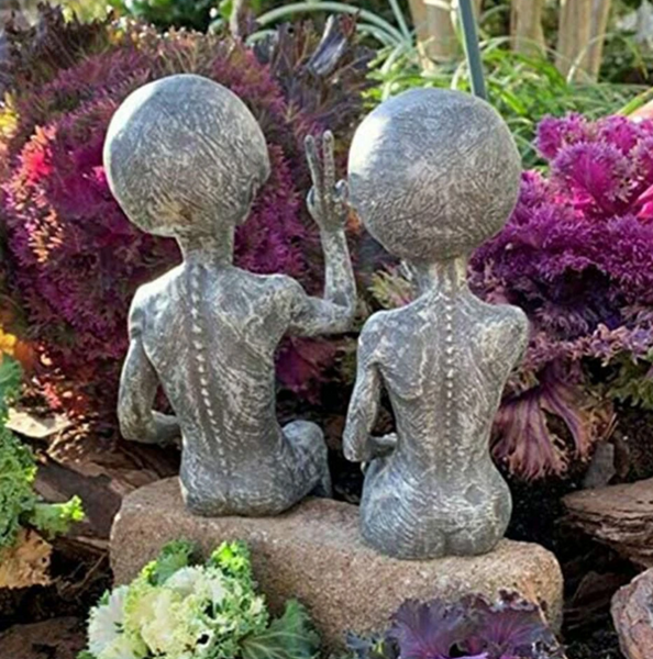 Статуї декоративні інопланетяни зі смоли ABC 1840097571 фото