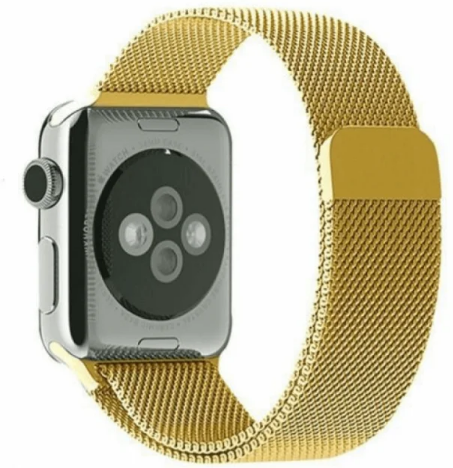 Ремешок Миланская петля для Apple Watch 38mm Золотой MILAW42G фото