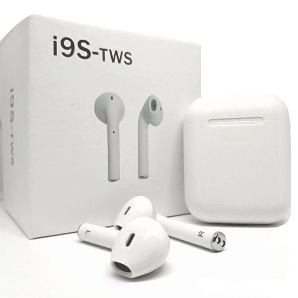 Бездротові Bluetooth-навушники c power bank боксом TWS i9S білі TWSI9S фото