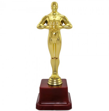Подарункова статуетка Оскар ABC 19 см OSCARABC фото