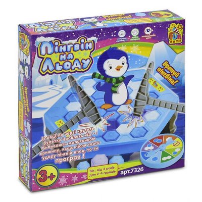 Настольная игра Fun Game «Пингвин на льду» (Пінгвін на льоду) 7326 ABC 7326 фото