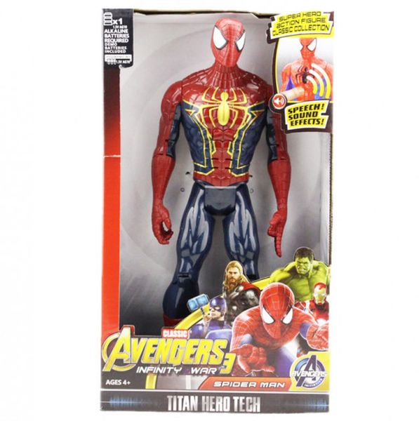 Фігурка Залізний павук Avenger Месники (30 см) Війна Нескінченності людина павук M-00099 фото