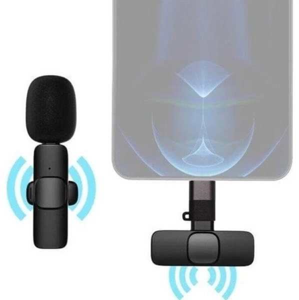 Blic Blm-1 2.4G Wireless For iPhone Lightning Беспроводной петличный микрофон 1805658569 фото