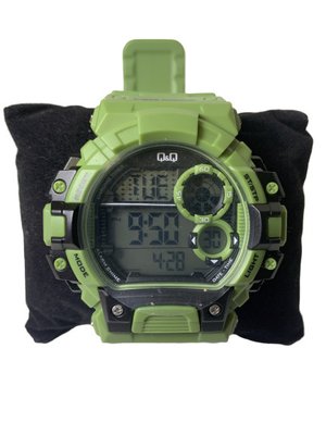 Мужские спортивные часы Q&Q M144J013Y Зеленые 1169624174 фото