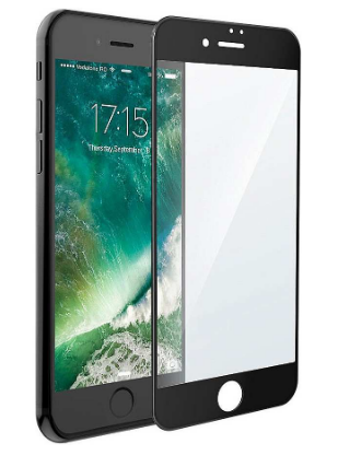 Защитное стекло Rock 3D Tempered Glass with Soft Edge for iPhone 8 Plus/7 Plus Black RCK3D7P8PB фото