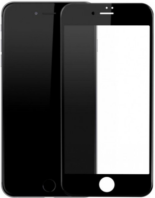 Защитное стекло Rock 3D Tempered Glass with Soft Edge for iPhone 8 Plus/7 Plus Black RCK3D7P8PB фото