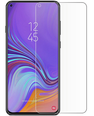 Гидрогелевая защитная пленка на Samsung Galaxy A8s на весь экран прозрачная PLENKAGGSMSNGA8S фото