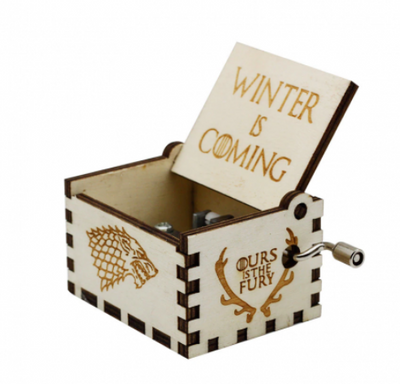 Скринька музична Гра престолів шарманка Winter is Coming ABC WICSHKATABC фото