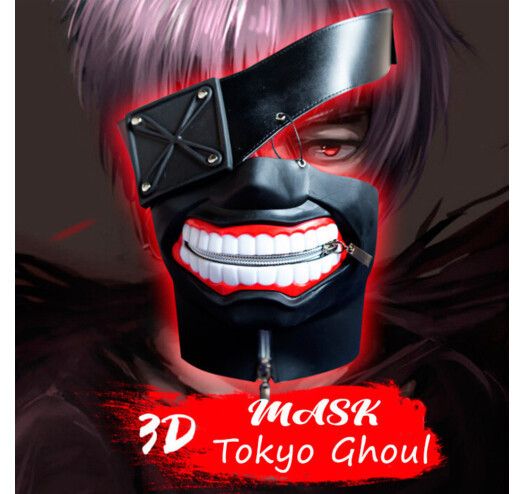 Маска Канекі Кена - Tokyo Ghoul Токійський Гуль ABC Преміум 00,-3780 фото