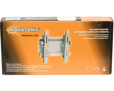 Кронштейн кріплення для телевізора діагональ до 37" Nokasonic NK-8042 LCD NK8042LCD фото