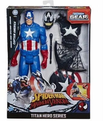 Фигурка Капитан Америка Веном - Максимальный Веном Hasbro Marvel CAPVENOMHASBRO фото