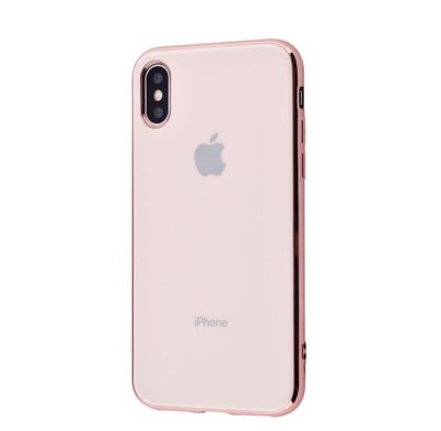 Чохол накладка Crystal для Iphone X/Xs Рожевий CRSTLXXSP фото