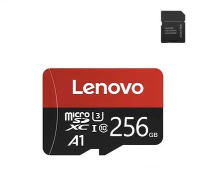Карта пам'яті microSD 256GB з адаптером Lenovo 256 гб 1799716725 фото