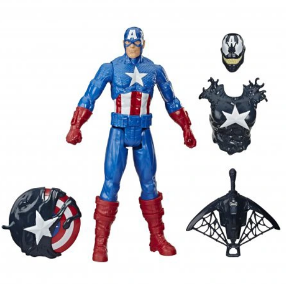 Фігурка Капітан Америка Веном - Максимальний Веном Hasbro Marvel CAPVENOMHASBRO фото