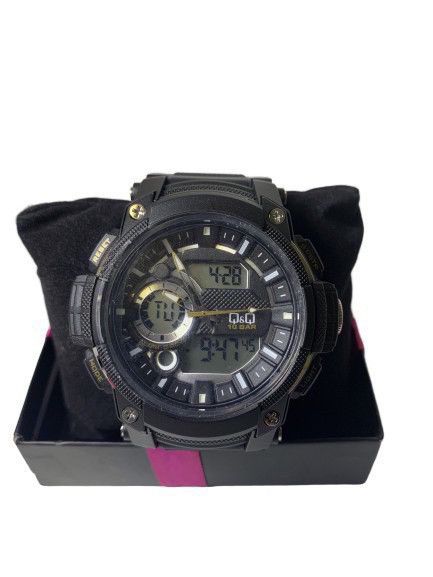 Мужские спортивные часы Q&Q GW90J004Y черные 1169639940 фото