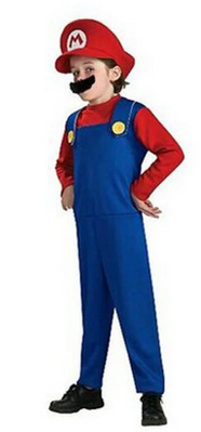 Костюм Маріо дитячий Super Mario ABC (М) 110-120 см 1828258256 фото