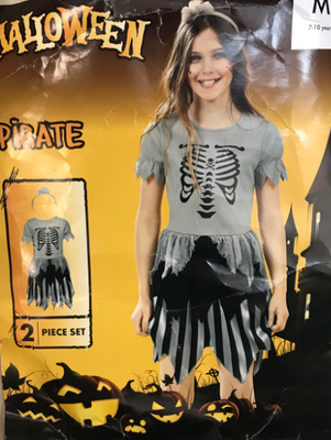 Костюм для дівчинки Пірат Pirate на Хелловін розмір М TUV Halloween KOSDEVOCHKHALLPIRATEXLABC фото