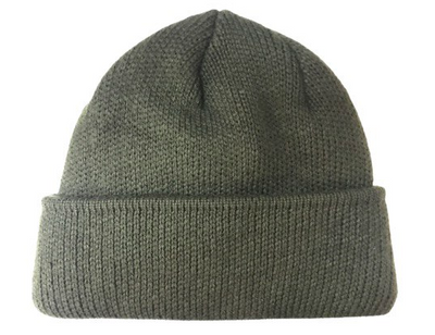 Трикотажная шапка теплая ABC темно-зеленая TRSHTEPABCDG фото