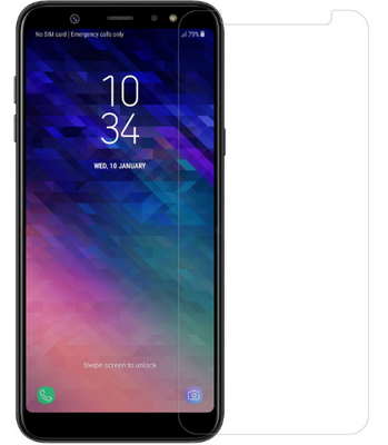 Гидрогелевая защитная пленка на Samsung Galaxy A6 2018 на весь экран прозрачная PLENKAGGSMSNGA618 фото
