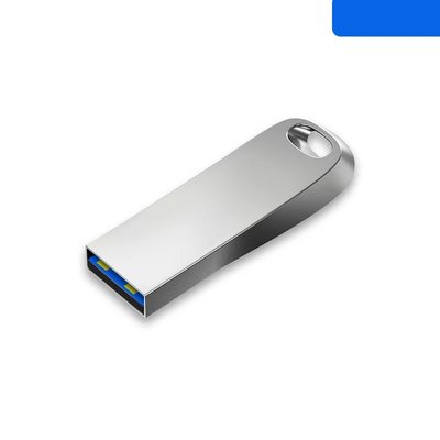 USB-флешка метал Flash Drive 128 гб 2.0 ABC Срібло TGCWTG0118GBWH фото