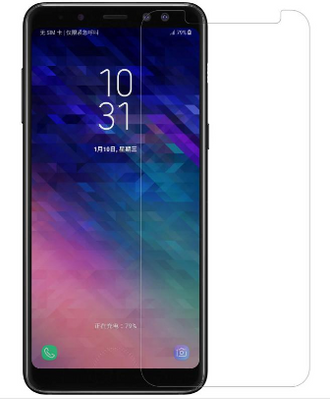 Гідрогелева захисна плівка на Samsung Galaxy A8+ 2018 A730 на весь екран прозора PLENKAGGSMSNGA8P18 фото