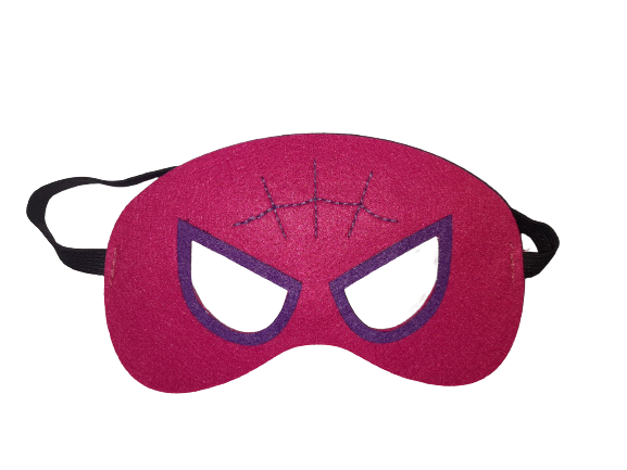 Маска Дівчина-павук Гвен Стейсі фетр рожева ABC Спайдермен SM-0000 фото