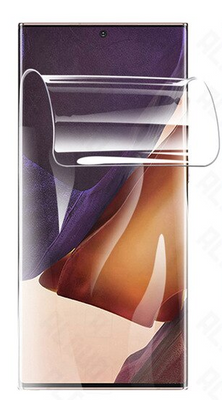 Гидрогелевая защитная пленка на Samsung Galaxy Note 20 Ultra на весь экран прозрачная PLENKAGGSMSNGNT20U фото