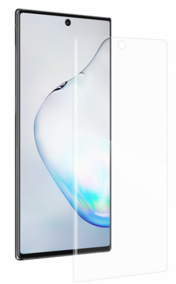 Гидрогелевая защитная пленка на Samsung Galaxy Note 10+ 5G на весь экран прозрачная PLENKAGGSMSNGN10P5G фото