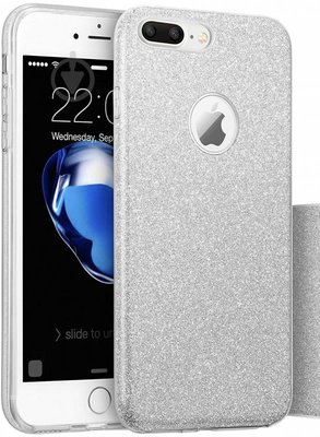 Чохол-накладка Remax Glitter для Apple iPhone 7 Plus Сріблястий RMXGLTTRIPH7PS фото