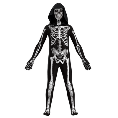 Дитячий костюм скелета на Хелловін ABC S (100 — 110 см) 1924560084 фото