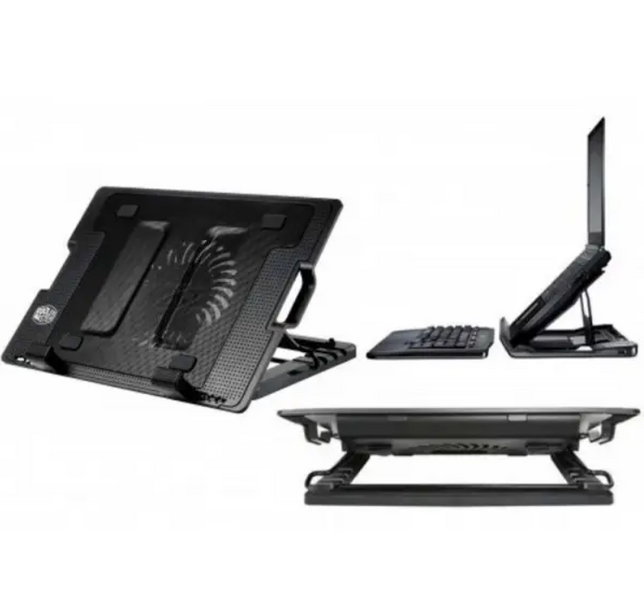 Подставка охлаждающая трансформер столик для ноутбука ErgoStand 9-17 ABC черная n1302 фото