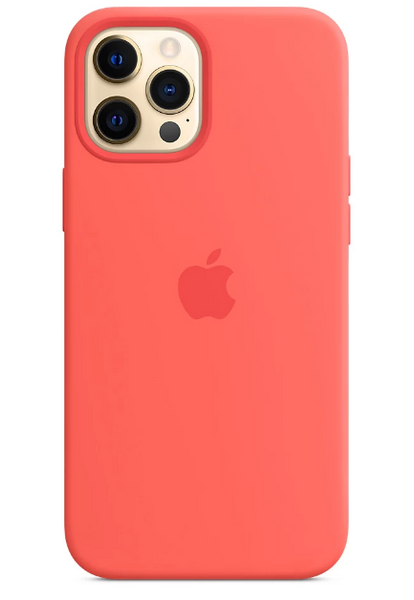Чохол для Apple iPhone 12 Pro Max Silicone Case MagSafe кораловий SCMSIPH12PROMAXC фото