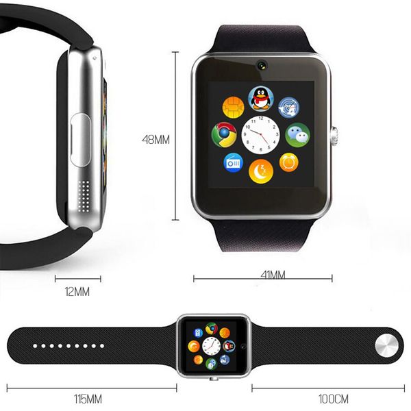 Smart watch x-10 з камерою розумний годинник-телефон Bluetooth x10 фото